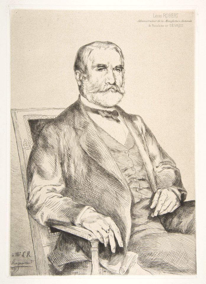 Portrait of Louis Robert MET DP814356