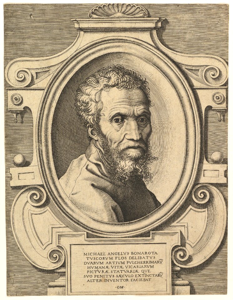 Portrait of Michelangelo MET DP821371
