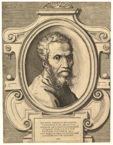 Portrait of Michelangelo MET DP821371