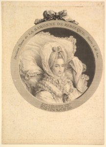 Portrait of La Baronne de Rebecque MET DP828999