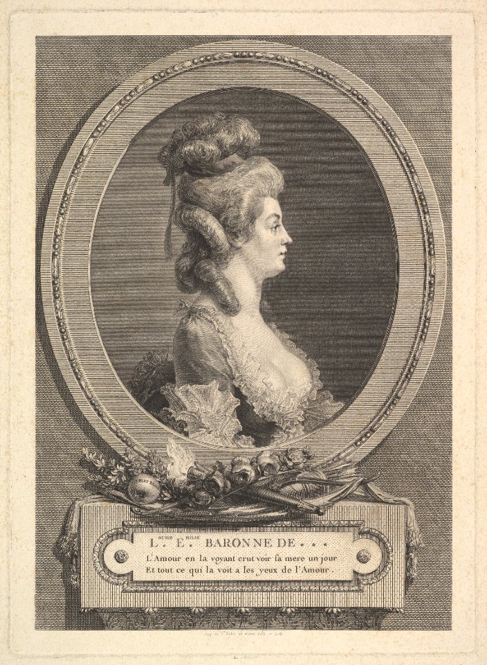Portrait of Louise Émilie Baronne de *** MET DP828960