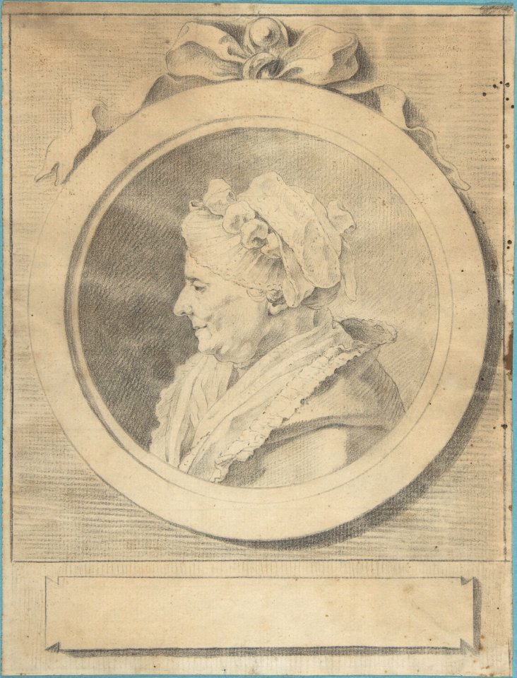 Portrait of an Old Lady Wearing a Cap MET DP808757