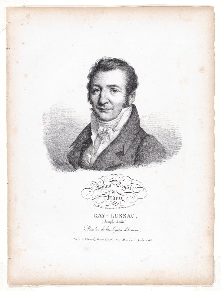 Portrait of Joseph-Louise Gay Lussac MET DP874367