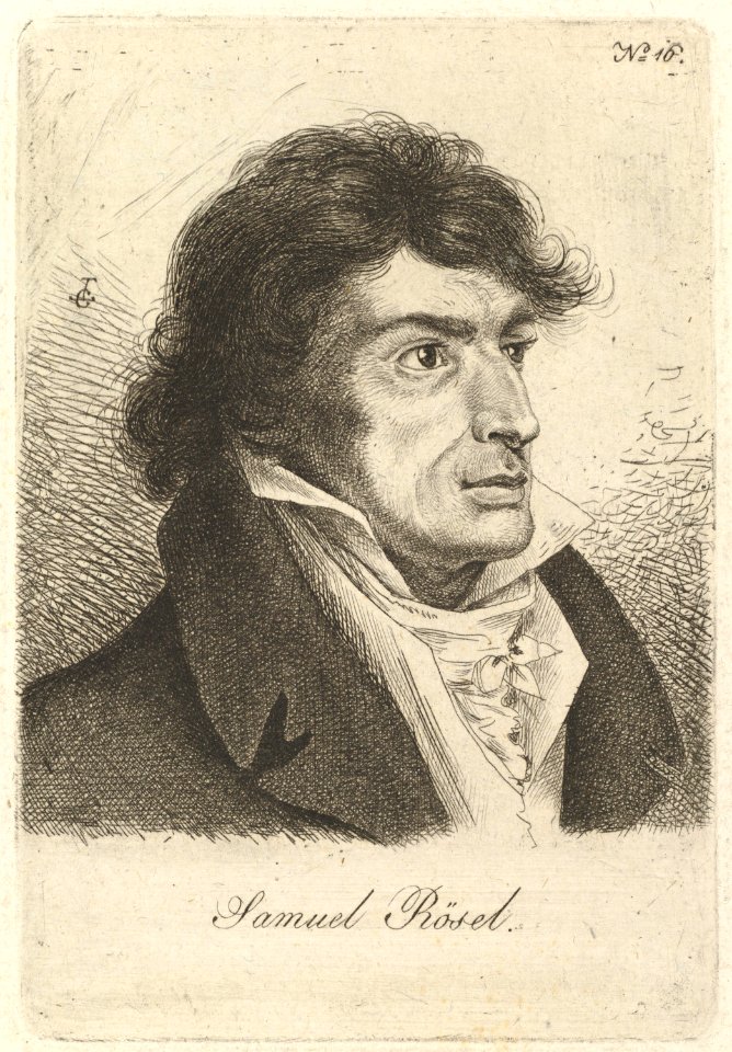 Portrait of Johann Gottlieb Samuel Rösel MET DP820716
