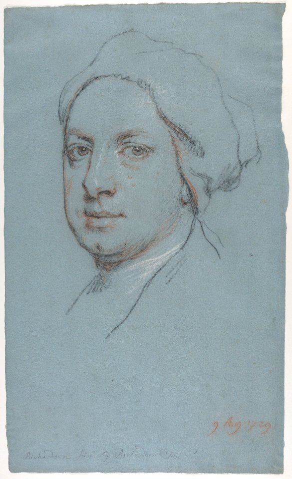 Portrait of Jonathan Richardson, Junior, the artist's son MET DP833815