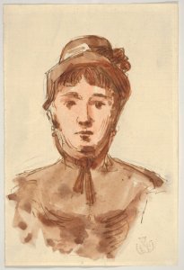 Portrait of a Woman (Mme Cornu, the artist’s aunt) MET DP833931