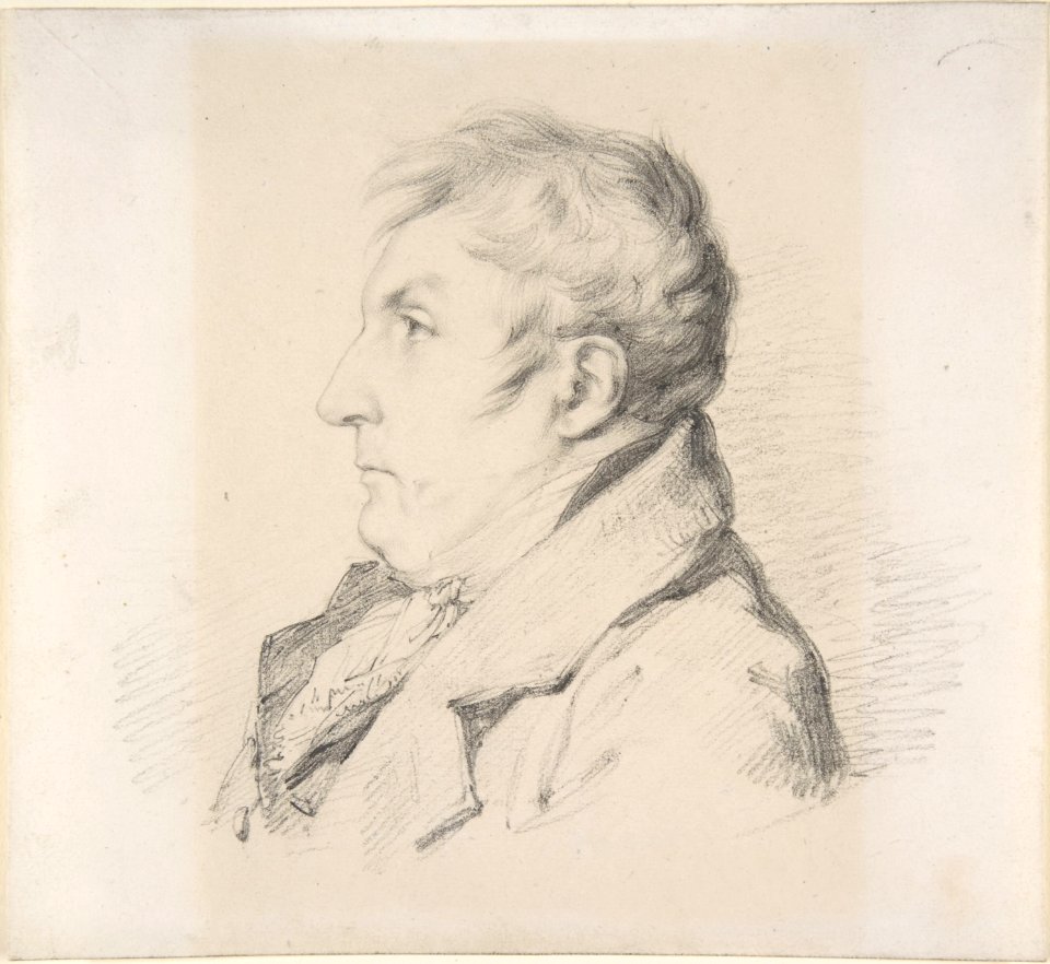 Portrait of Louis-Francois Bertin, l'ainé MET DP806445