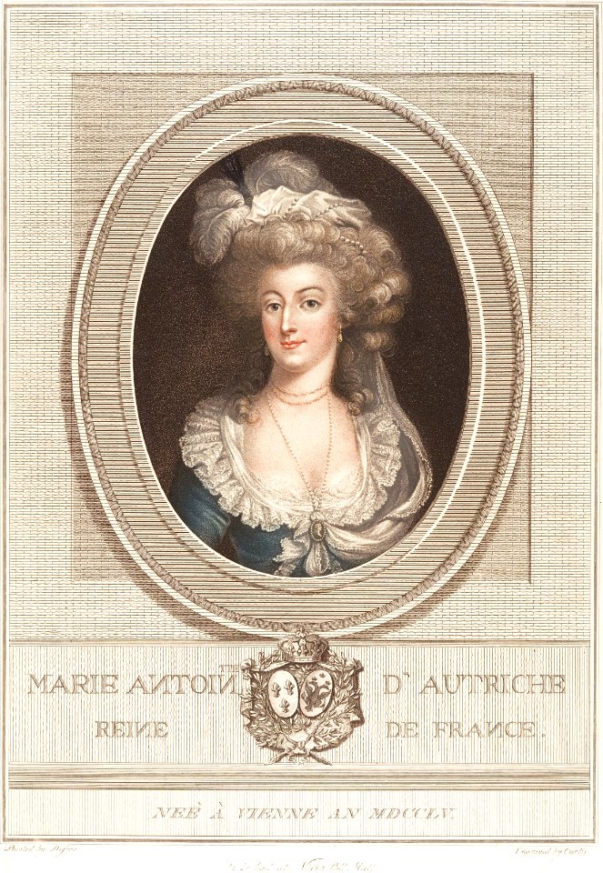 Portrait of Marie Antoinette MET DP133512