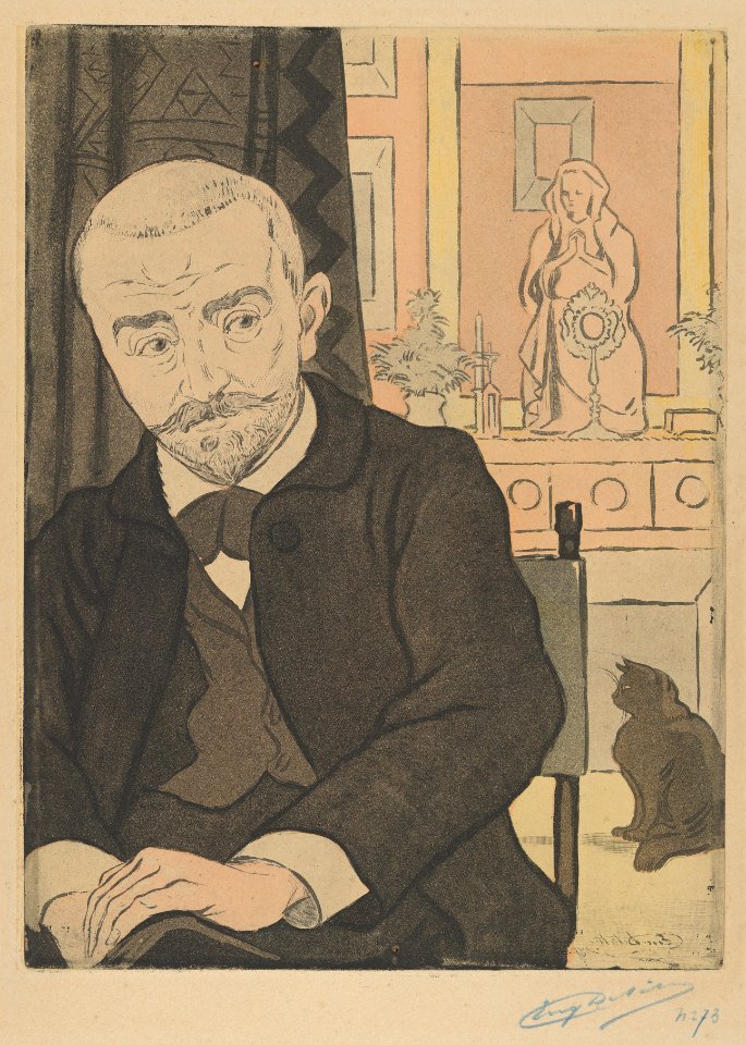 Portrait of Huysmans MET DP837362