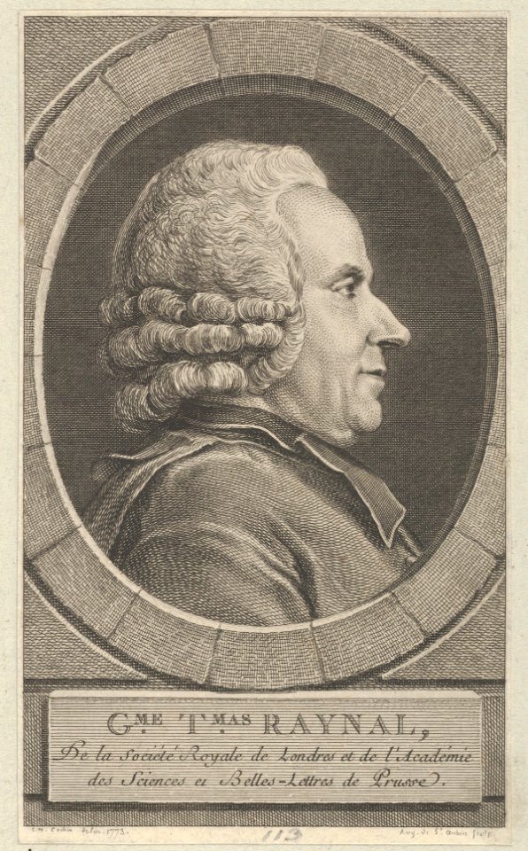 Portrait of Guillaume-Thomas Raynal MET DP834276