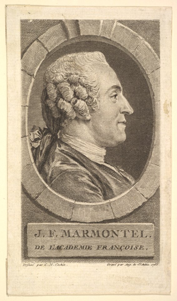 Portrait of Jean-Francoise Marmontel MET DP828989