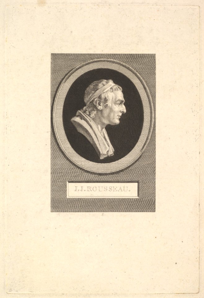Portrait of Jean-Jacques Rousseau MET DP828925