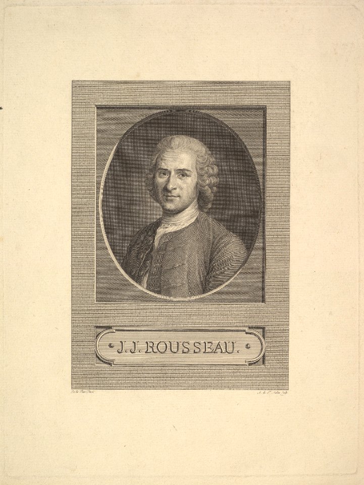 Portrait of Jean-Jacques Rousseau MET DP828961