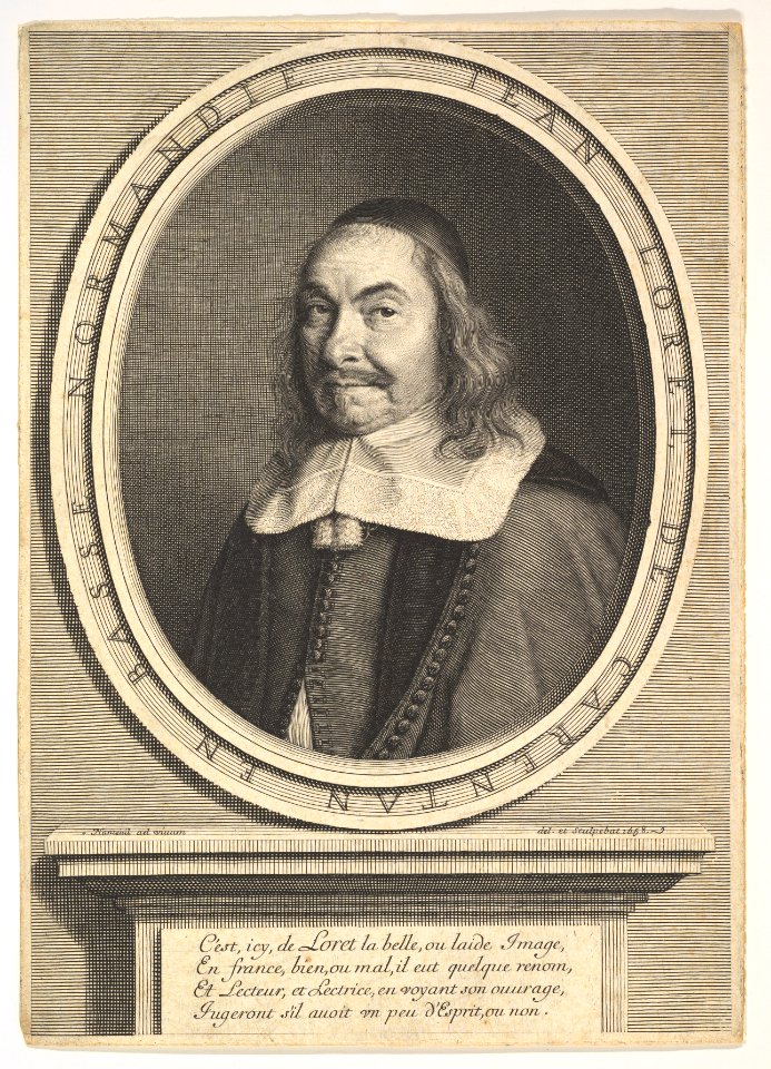 Portrait of Jean Loret MET DP829056