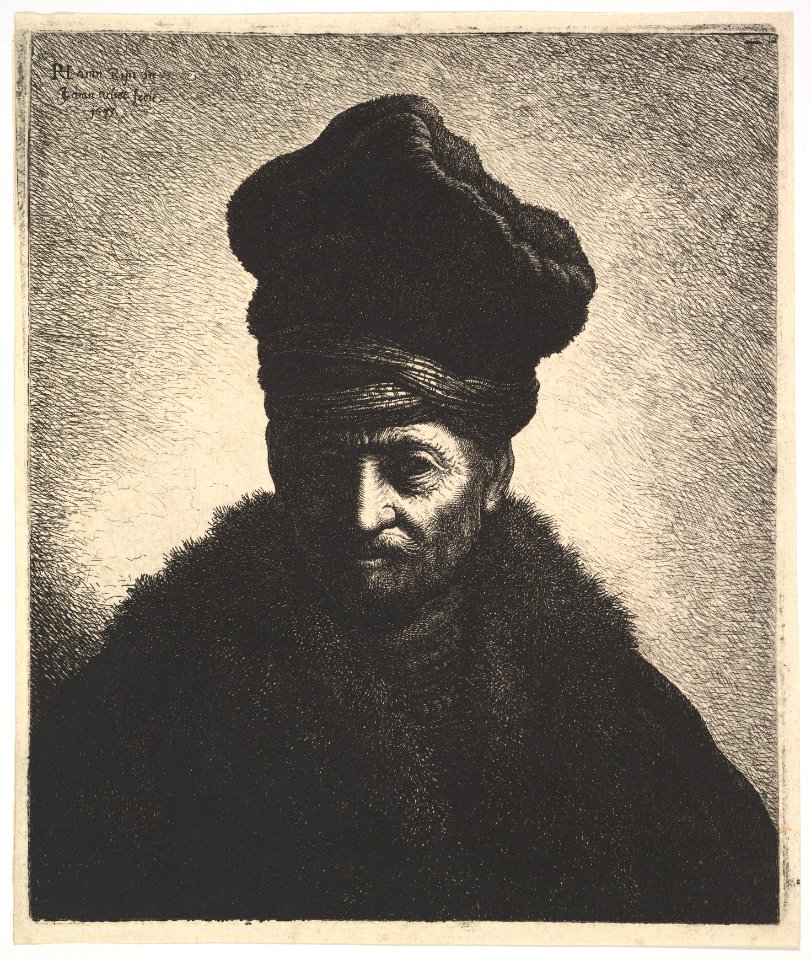 Portrait of a Man, after Rembrandt MET DP828120