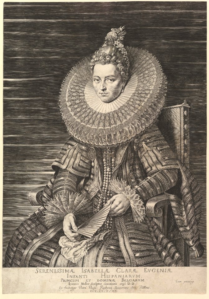 Portrait of Isabella Clara Eugenia, Governess of Southern Netherlands MET DP825609