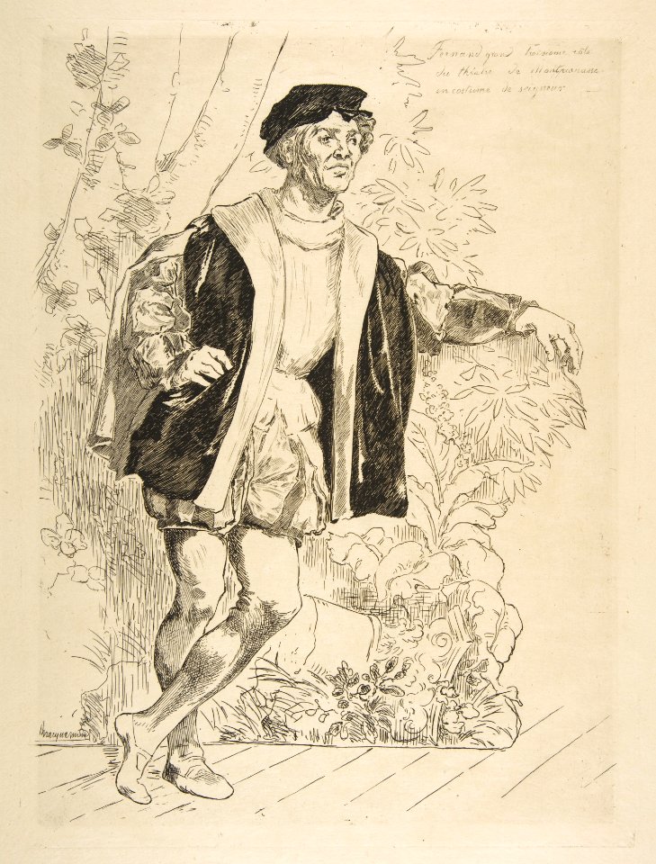 Portrait of Fernand MET DP814360