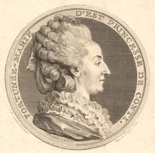Print of a Portrait Medal of Fortunée-Marie d'Est, Princesse de Conti MET DP828962