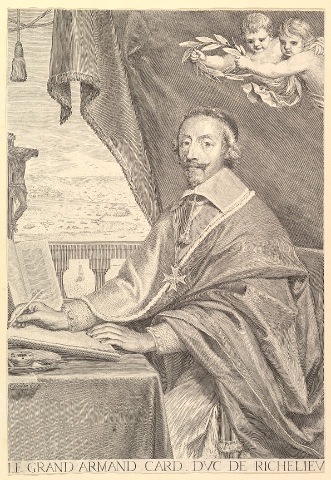 Portrait of Cardinal Richelieu MET DP822411