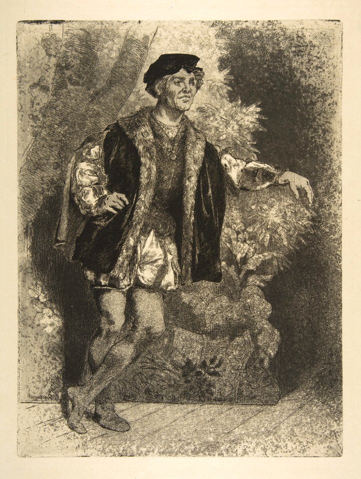 Portrait of Fernand MET DP814361