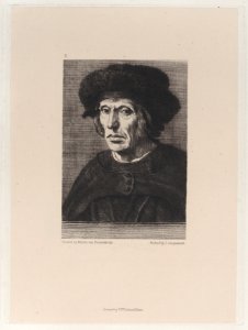 Portrait of Jacob van Veen, after Maarten van Heemskerck Met DP886889