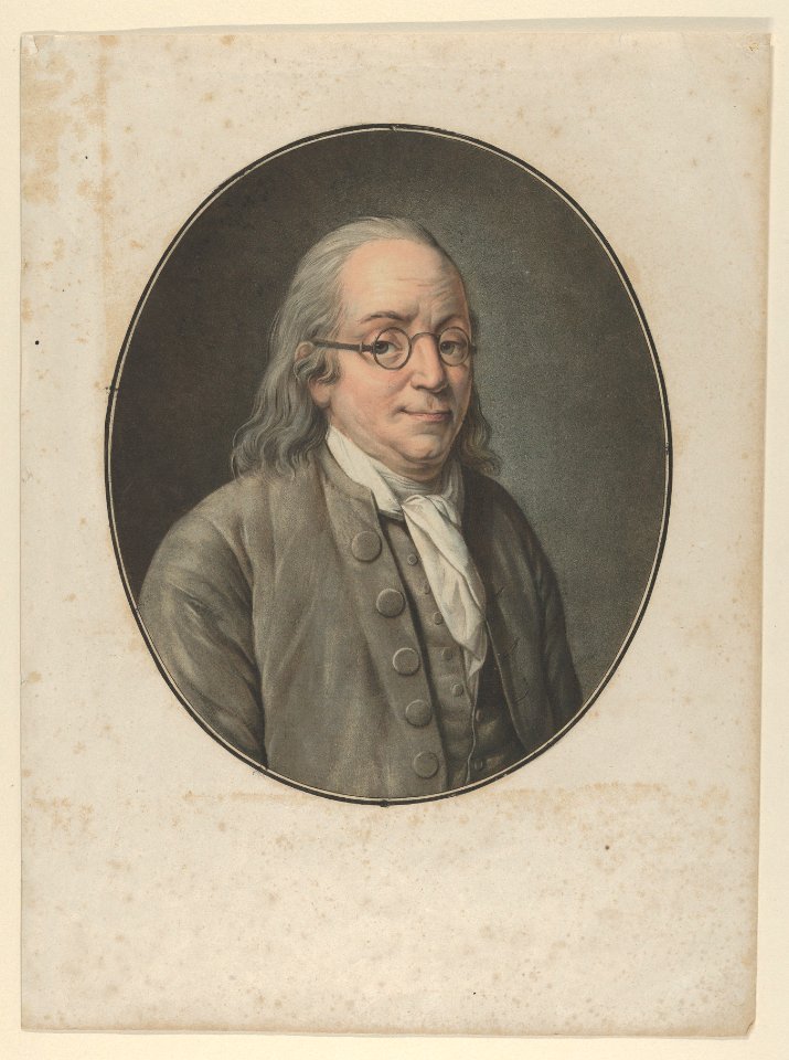 Portrait of Franklin, after Vanloo MET DP842924
