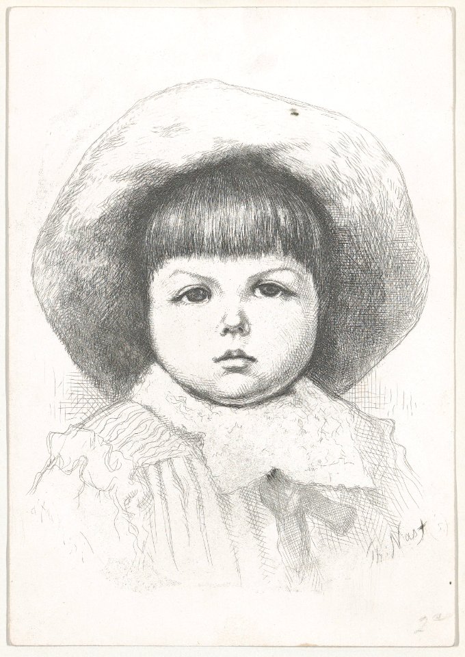 Portrait of a Child (Cyril Nast?) MET DP860198