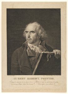 Portrait of French Painter Hubert Robert MET DP853611