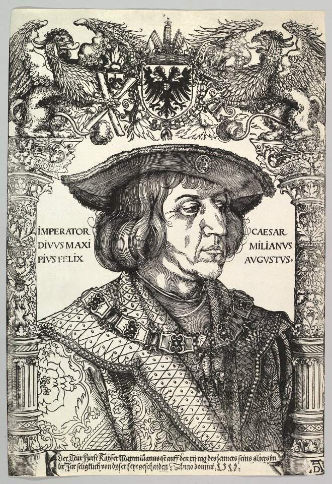 Portrait of Emperor Maximilian I MET DP822087