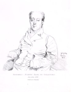 Portrait of Frederick (North), Earl of Guildford Met DP888992