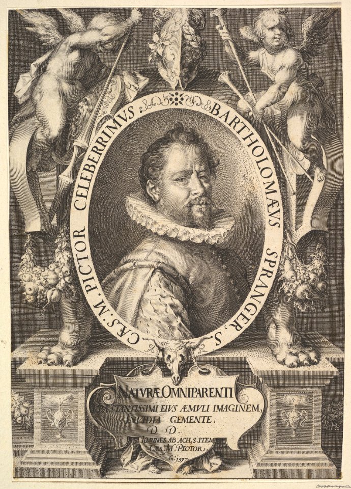 Portrait of Bartholomeus Spranger MET DP825412