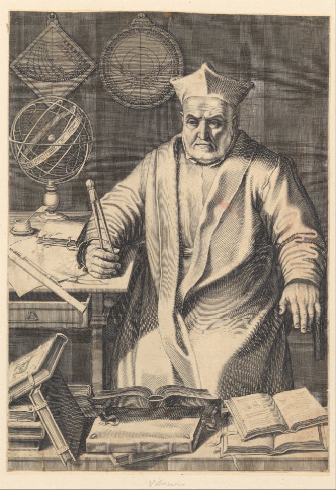 Portrait of Cardinal Christopher Clavius MET DP218205