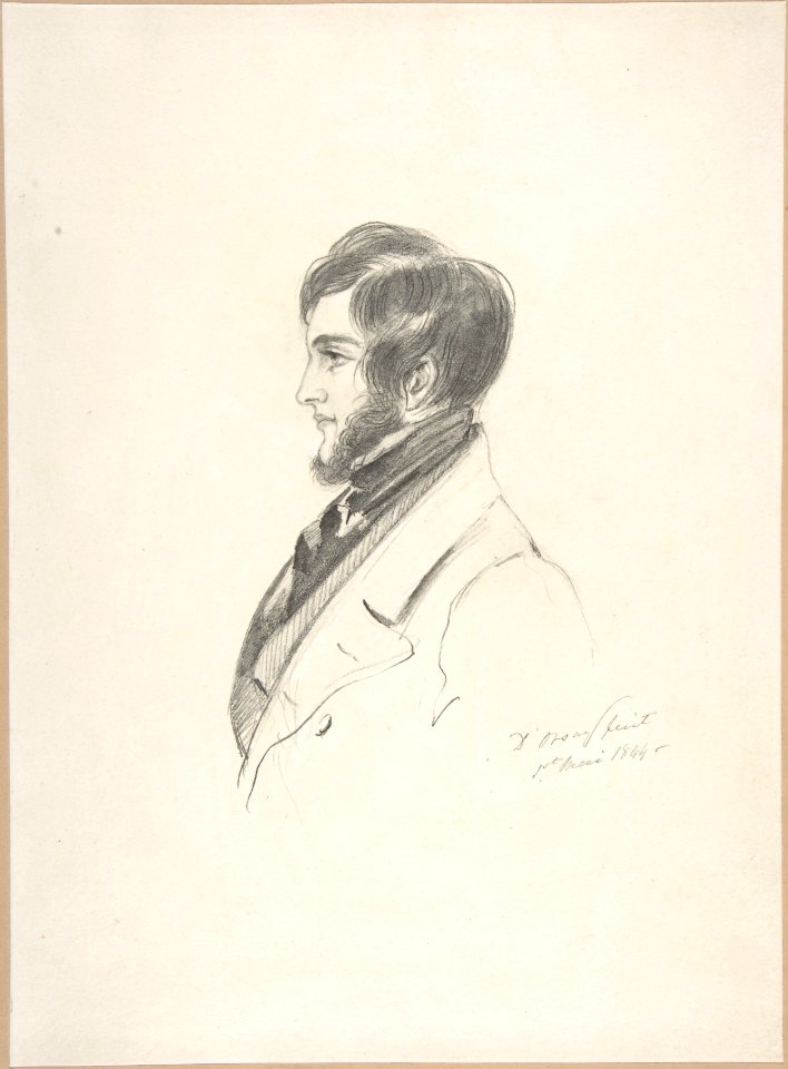Portrait of Charles Kinnaird Sheridan MET DP807789
