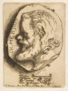 Portrait of Charles Meryon, in profile MET DP814004