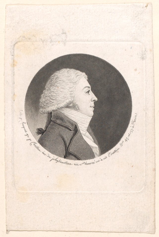 Portrait of a man in uniform to right Met DP887378