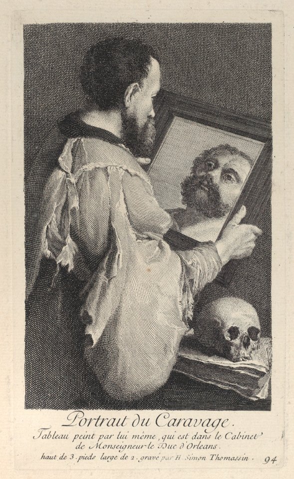 Portrait of Caravaggio Met DP885776