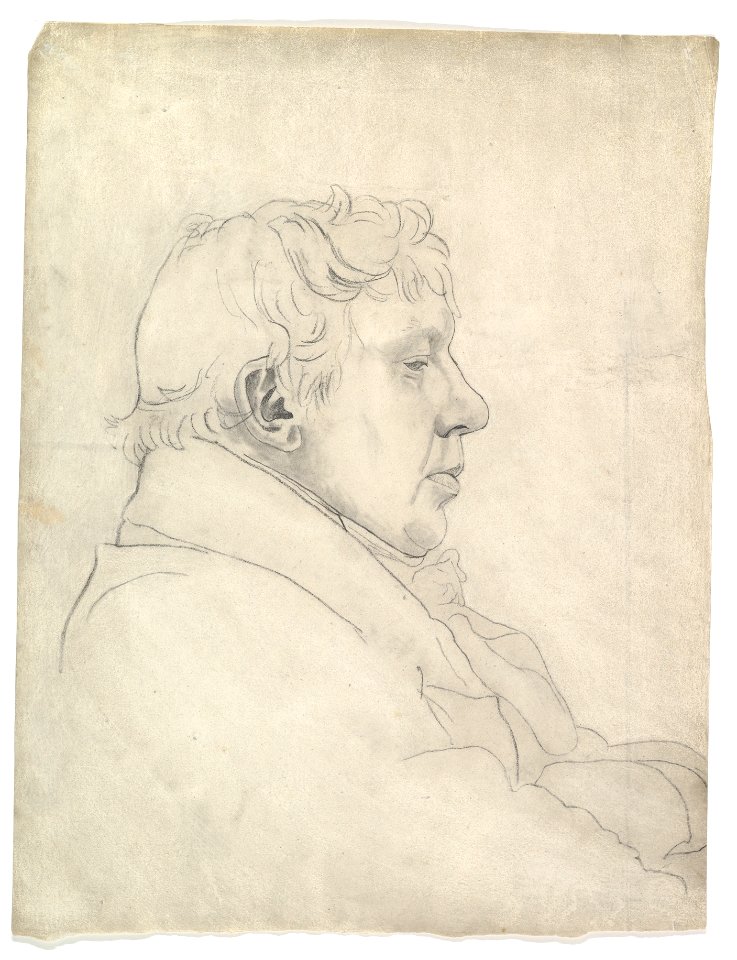 Portrait of a Man in Profile MET DP821058