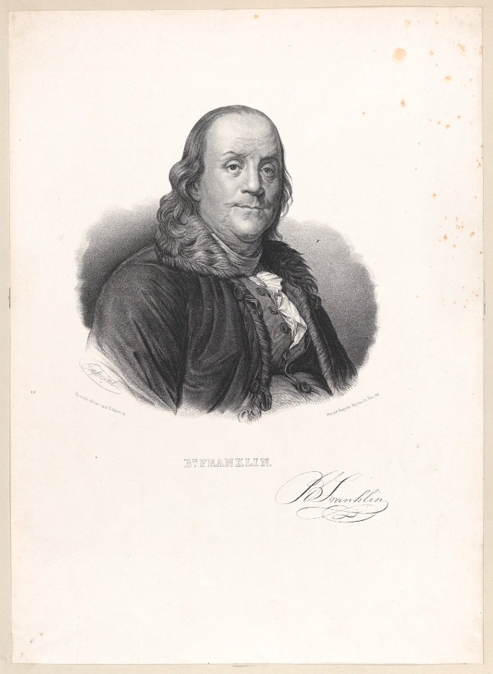 Portrait of Benjamin Franklin MET DP862840