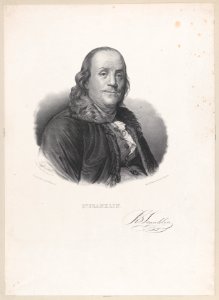 Portrait of Benjamin Franklin MET DP862840