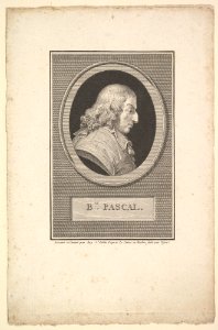 Portrait of Blaise Pascal MET DP828975