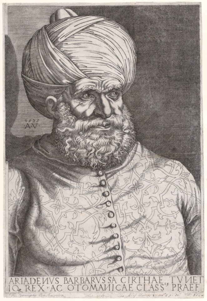 Portrait of Barbarossa Met DP888711