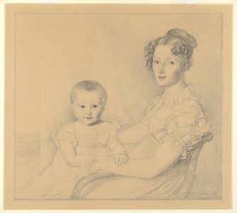 Portrait of a Mother and Child MET DP843918
