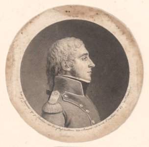 Portrait of a man to right Met DP887379