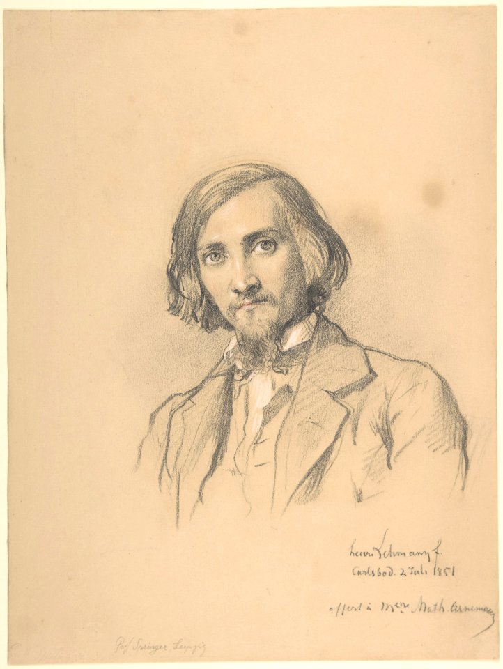 Portrait of Anton Heinrich Springer (1825-1895) MET DP807228