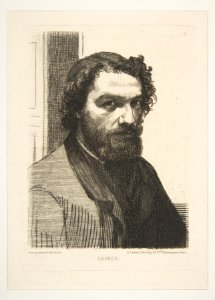 Portrait of Alphonse Legros MET DP814007