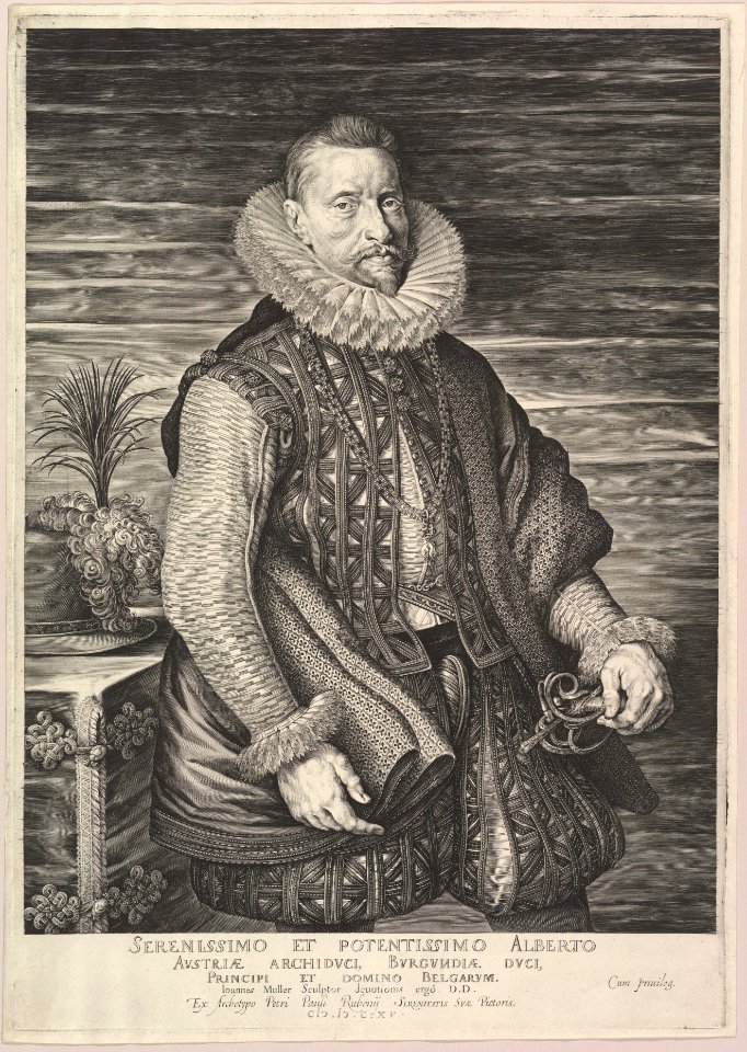 Portrait of Albert, Archduke of Austria, Sovereign of Southern Netherlands MET DP825608