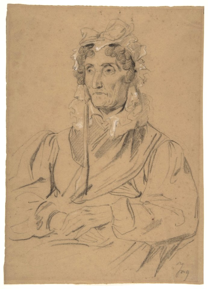 Portrait of an Old Woman MET DP809408