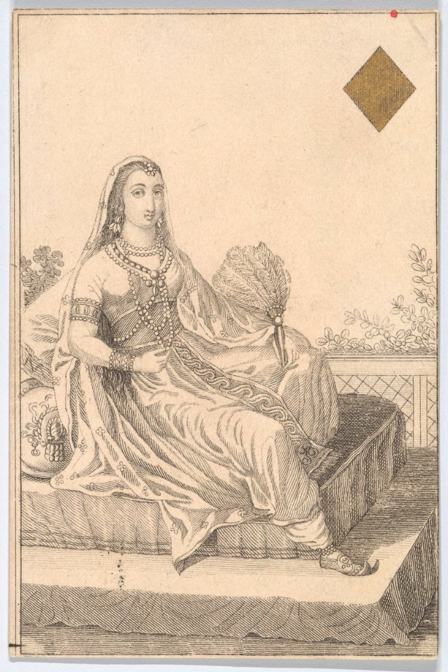 Queen (Stutira from Persia) from Court Game of Geography MET DP862918