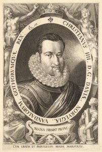 Portrait of Christian IV, King of Denmark, in Decorated Oval MET DP825407