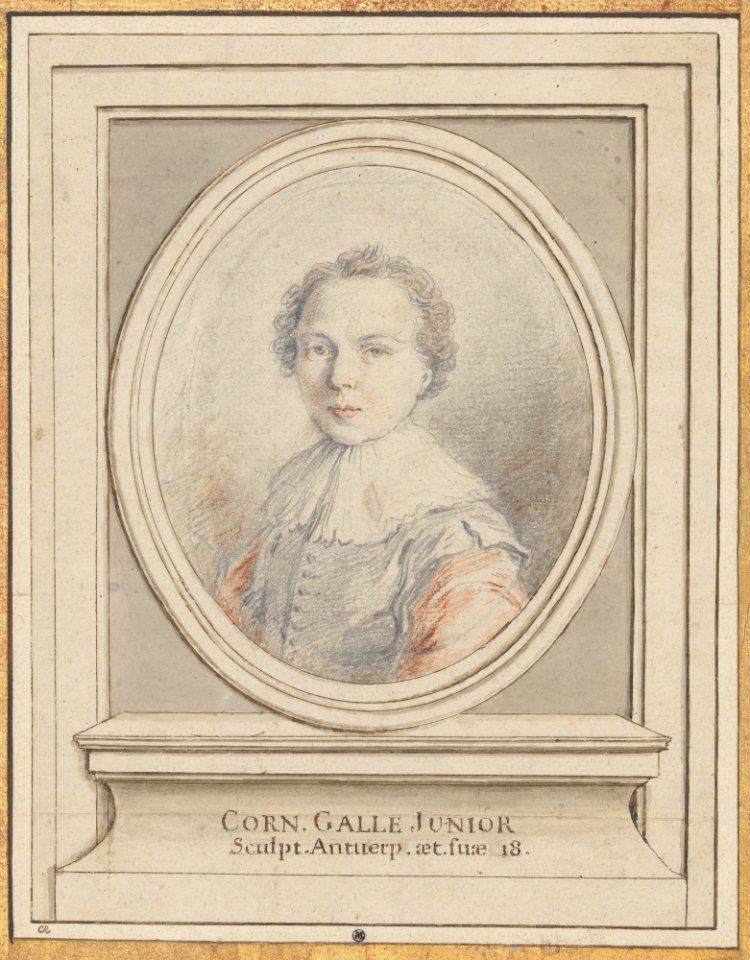 Portrait of Cornelius Galle, Jr. MET DP211604